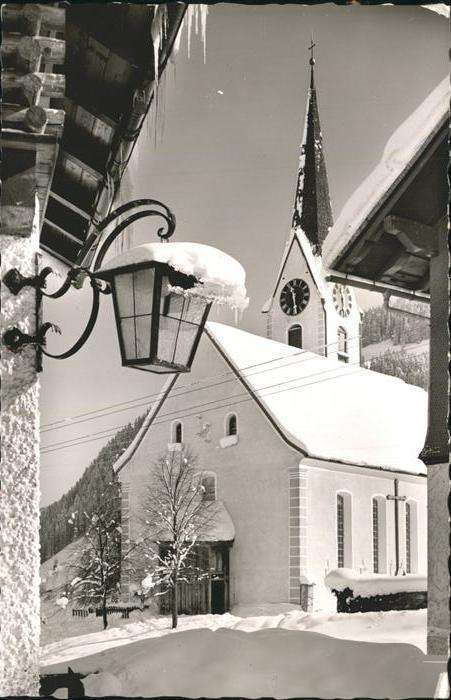 Hirschegg Kleinwalsertal Vorarlberg Dorfkirche