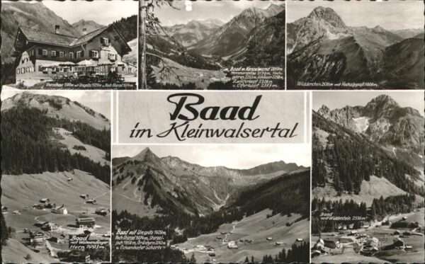 Baad Mittelberg Kleinwalsertal
