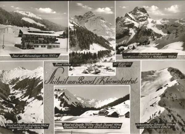 Baad Mittelberg Kleinwalsertal Alpengasthof Noris Hütte