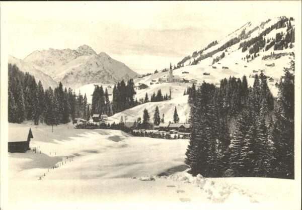 Hirschegg Kleinwalsertal Vorarlberg Skihütte Schlößle