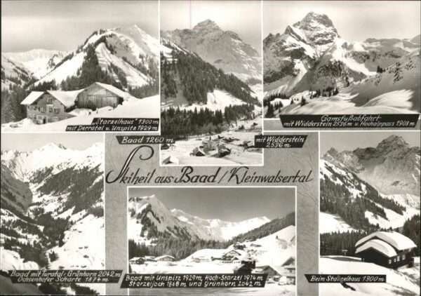 Baad Mittelberg Kleinwalsertal Ansichten Starzelhaus