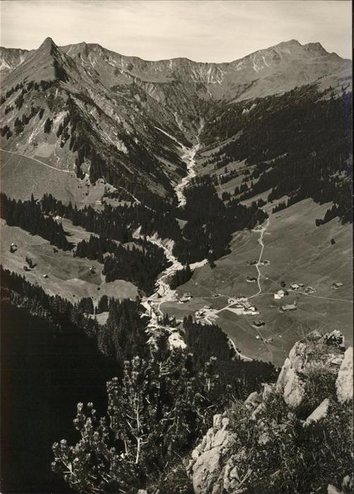 Baad Mittelberg Kleinwalsertal Ansichten Alpengasthof Noris Hütte Till