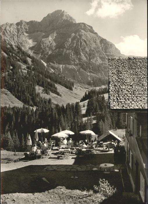 Baad Mittelberg Kleinwalsertal Starzelhaus M. William Terrasse