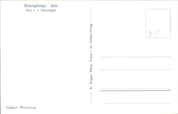 Hain Riesengebirge Schneekoppe – Bild 2