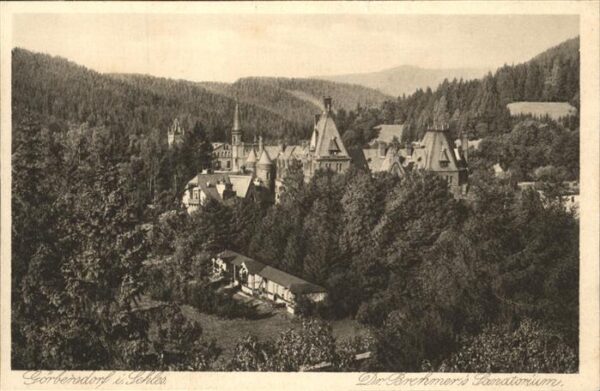Goerbersdorf Schlesien Dr. Bremers Sanatorium