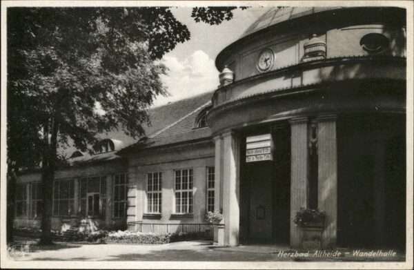 Altheide Bad Schlesien Herzbad Wandelhalle