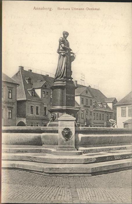 Annaberg Barbar Uttmann-Denkmal