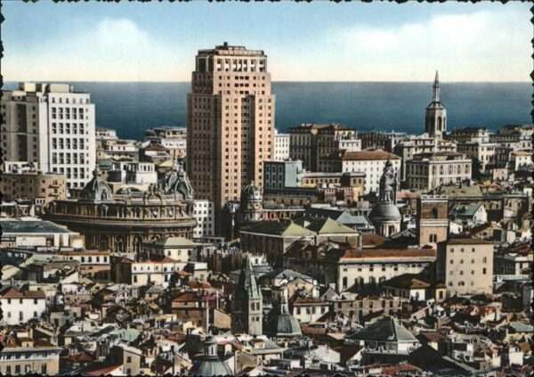 Genova Genua Liguria Panorama
