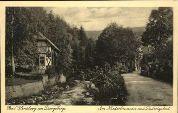 Bad Flinsberg Swieradow Zdroj Isergebirge Niederbrunnen Ludwigsbad