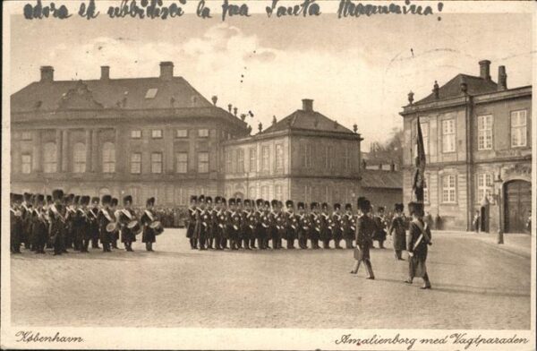 Kobenhavn Amalienborg Vagtparaden