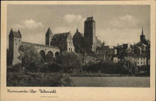 Marienwerder Westpreussen Teilansicht