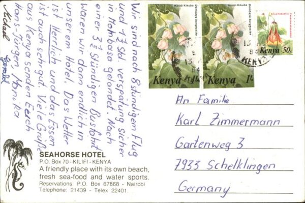 Kilifi Kenya Seahorse Hotel – Bild 2