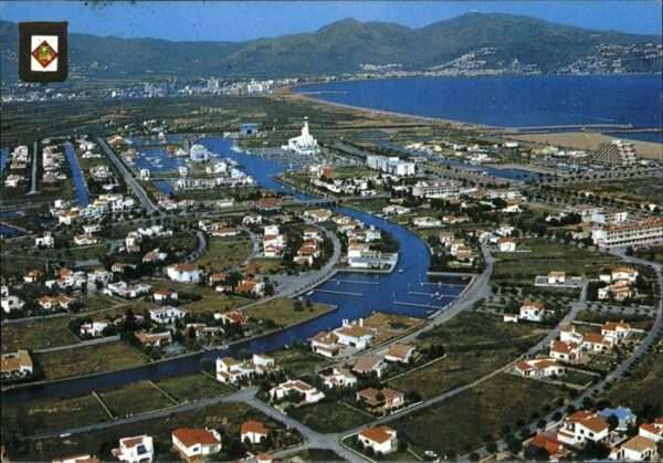 Castello d Empuries Luftbild