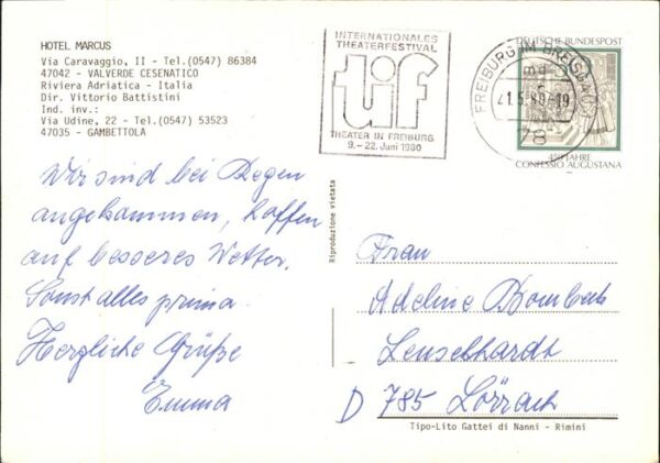 Cesenatico Hotel Marcus – Bild 2