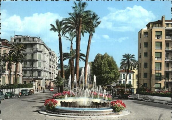 San Remo Springbrunnen der zwanzig Wasserstrahle