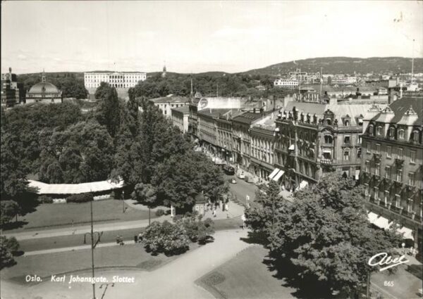 Oslo Norwegen Karl Johansgate