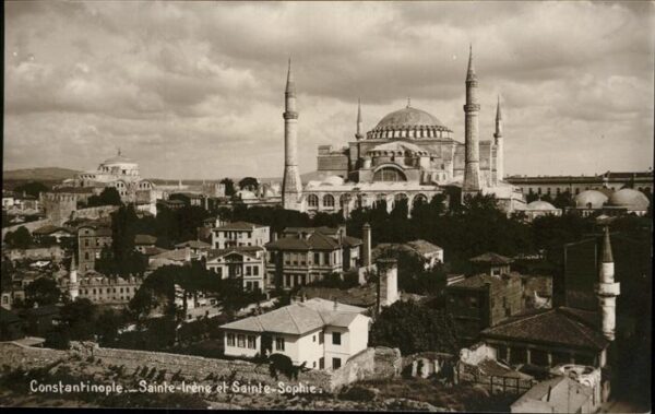 Istanbul Constantinopel Sainte Irene Sainte Sophie