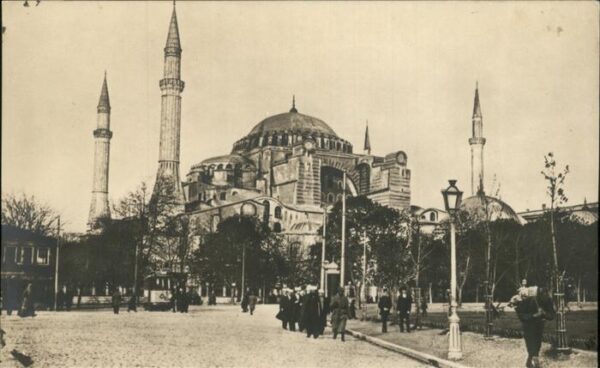 Istanbul Constantinopel Mosche St. Sophie Strassenbahn