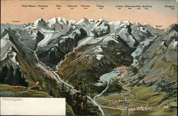 Helvetia Schweiz Oberengadin