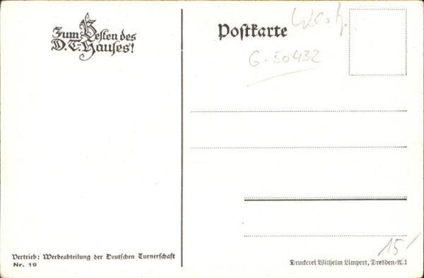 Marienburg Westpreussen Künstlerkarte – Bild 2