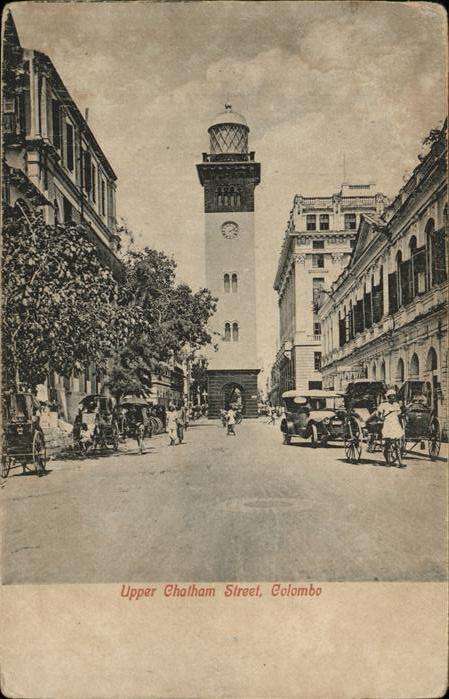 Colombo Ceylon Sri Lanka Upper Chatham Street