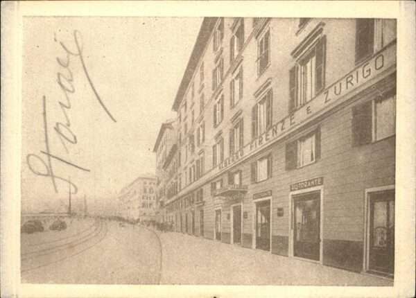 Genova Genua Liguria Albergo e Ristorante Firenze Zurigo