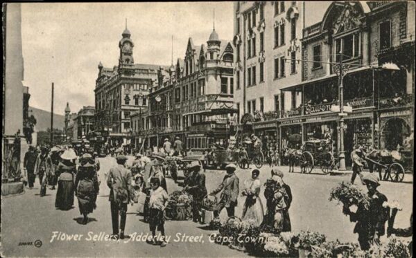 Cape Town Kaapstad Kapstadt Flower Sellers Adderley Street