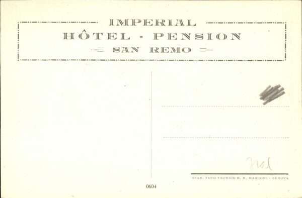 San Remo Imperial Hotel Pension San Remo – Bild 2