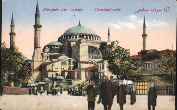 Constantinopel Istanbul Mosquee Ste. Sophie
