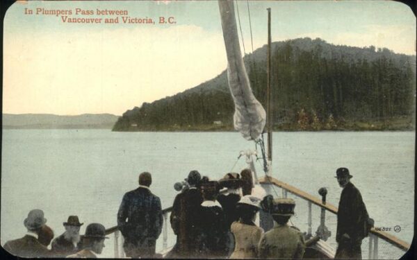 Vancouver British Columbia Plumpers Pass Victorica, Schiff