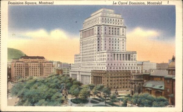 Montreal Quebec Dominion Square
