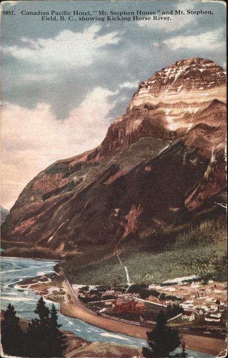 Field Nationalpark Pacific Hotel Kicking Hors
