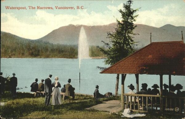 Vancouver British Columbia Waterspout The Narrows