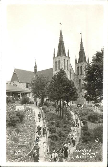 Ontario Canada Martyrs Shrine Medland Kirche Church