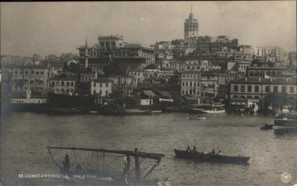 Constantinopel Istanbul Pera et Gelata Boot