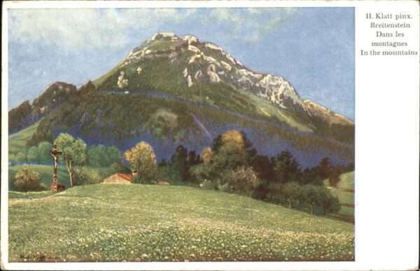 Breitenstein Niederoesterreich H. Klatt pinx Breitenstein