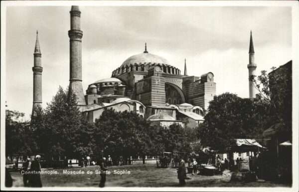 Constantinopel Istanbul Mosquee de Sainte Sophie