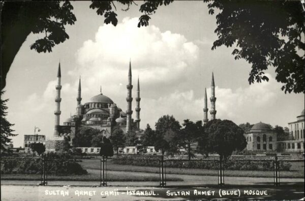 Istanbul Constantinopel Mosque Sultan Ahmet