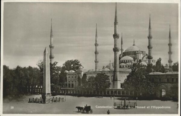 Constantinopel Istanbul Mosque Ahmed Hippodrome