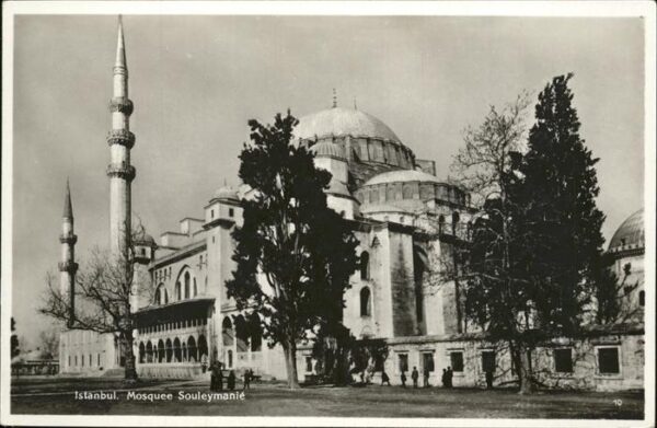 Istanbul Constantinopel Mosquee Suleymanie