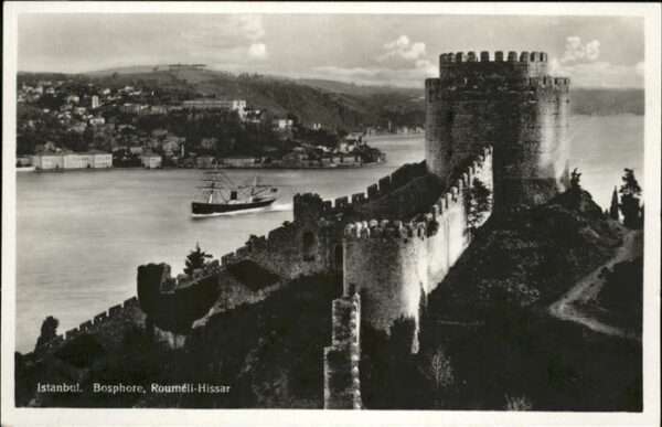 Istanbul Constantinopel Bosphore Roumeli Hissar