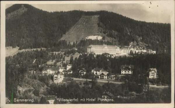 Semmering Niederoesterreich Villenviertel Hotel Panhans