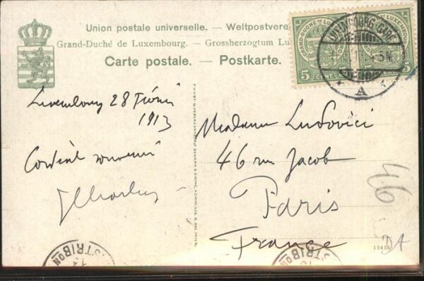 LUXEMBOURG  Luxemburg Grund Vue generale – Bild 2
