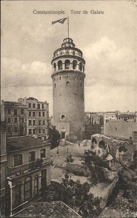 Constantinopel Istanbul Tour de Galata