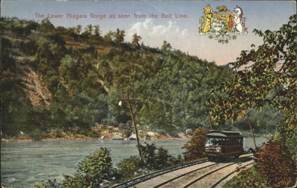 Niagara Falls Ontario Wappen Lower Niagara Gorge Belt Line