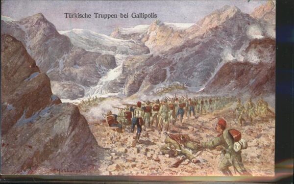 Gallipolis T?rkische Truppen