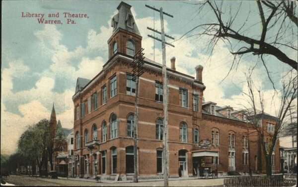 Warren Pennsylvania Library Theatre
