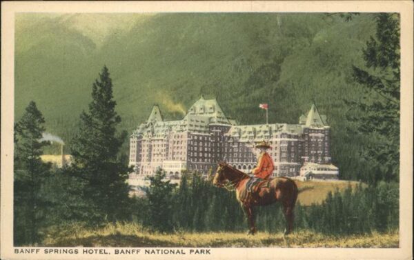 Banff Canada Springs Hotel National Park Reiter