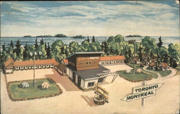 Toronto Canada Gateway Motel Montreal Brunnen