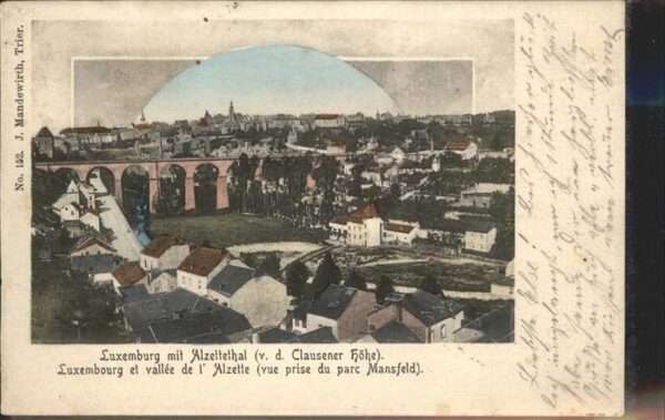 LUXEMBOURG  Luxemburg Alzettethal Clausener H?he